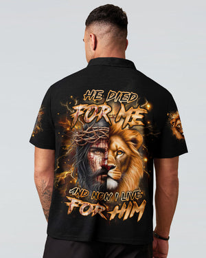 He Died For Me Men's All Over Print Shirt - Yhhn1301253