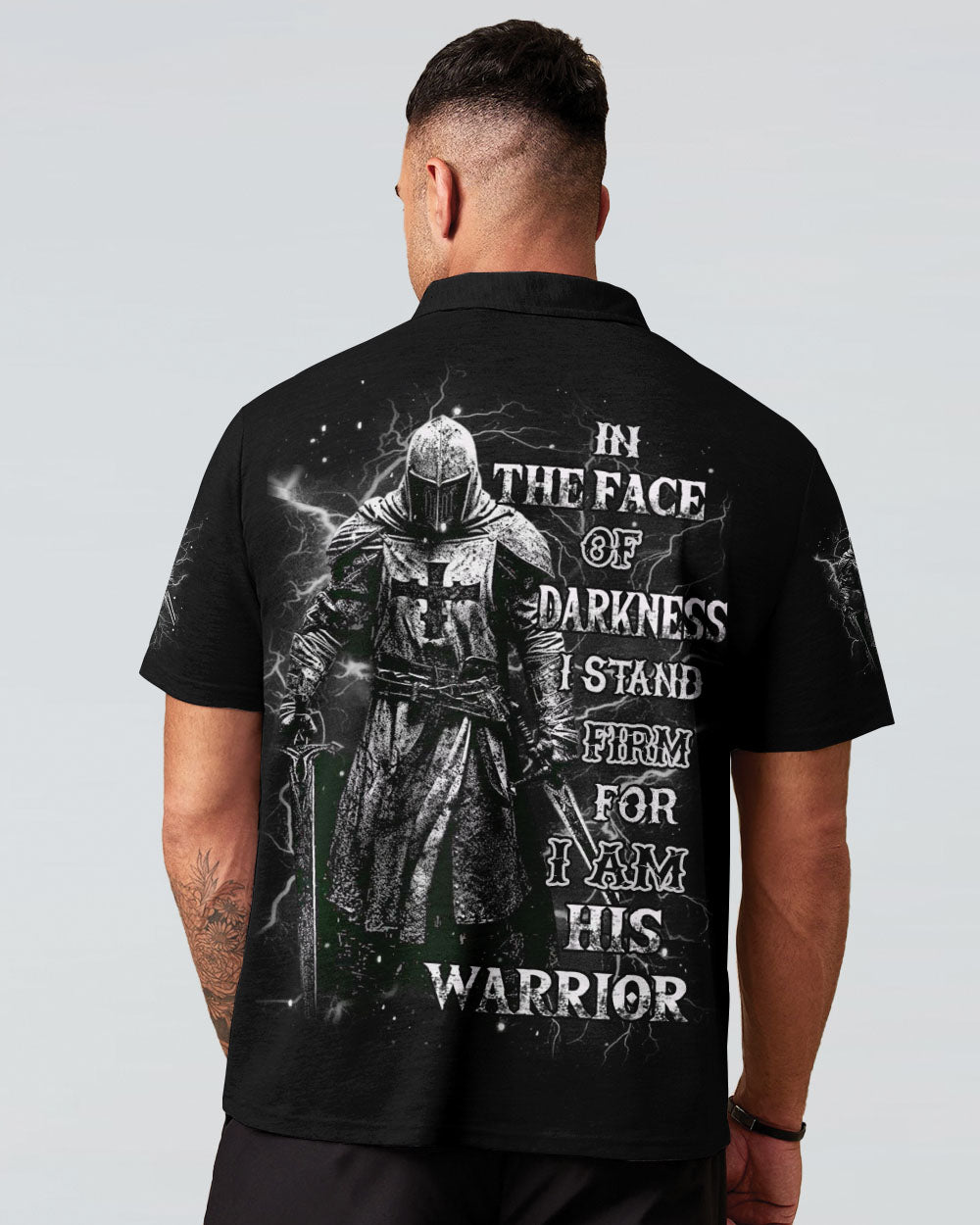 I Am His Warrior Men's All Over Print Shirt - Yhhn1302253
