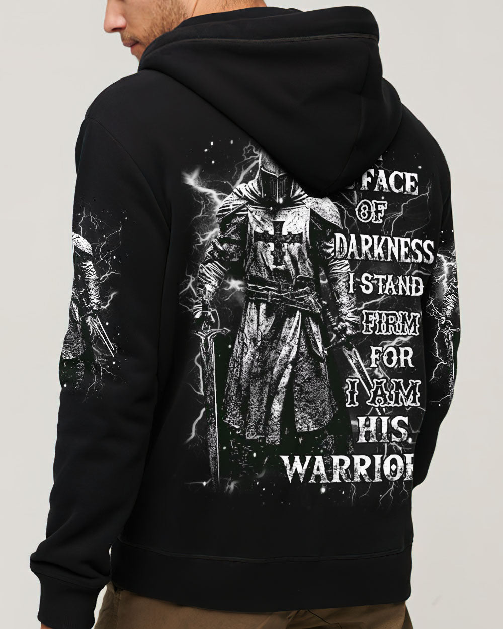 I Am His Warrior Men's All Over Print Shirt - Yhhn1302253