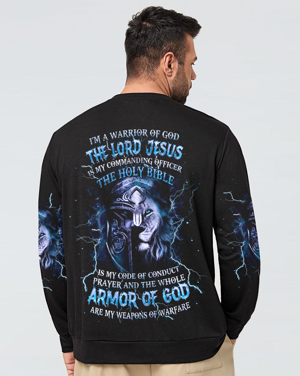 I'm A Warrior Of God Men's All Over Print Shirt - Yhhn1305243
