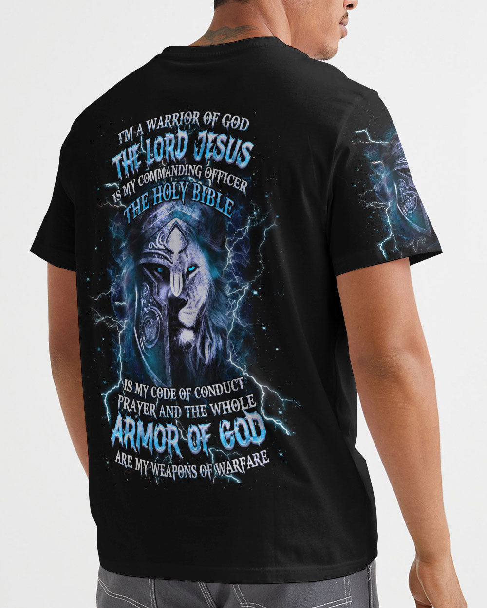I'm A Warrior Of God Men's All Over Print Shirt - Yhhn1305243