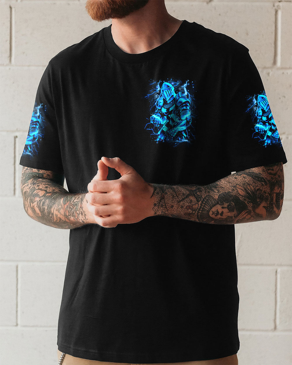 A Warrior Of Christ Men's All Over Print Shirt - Yhhn1310253