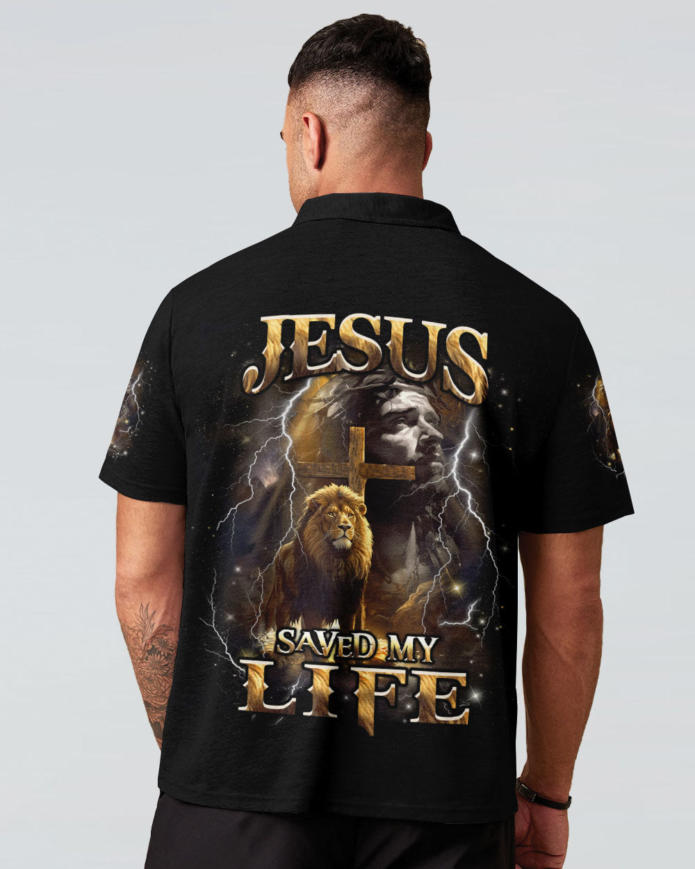 Jesus Saved My Life Men's All Over Print Shirt - Yhhn1501253