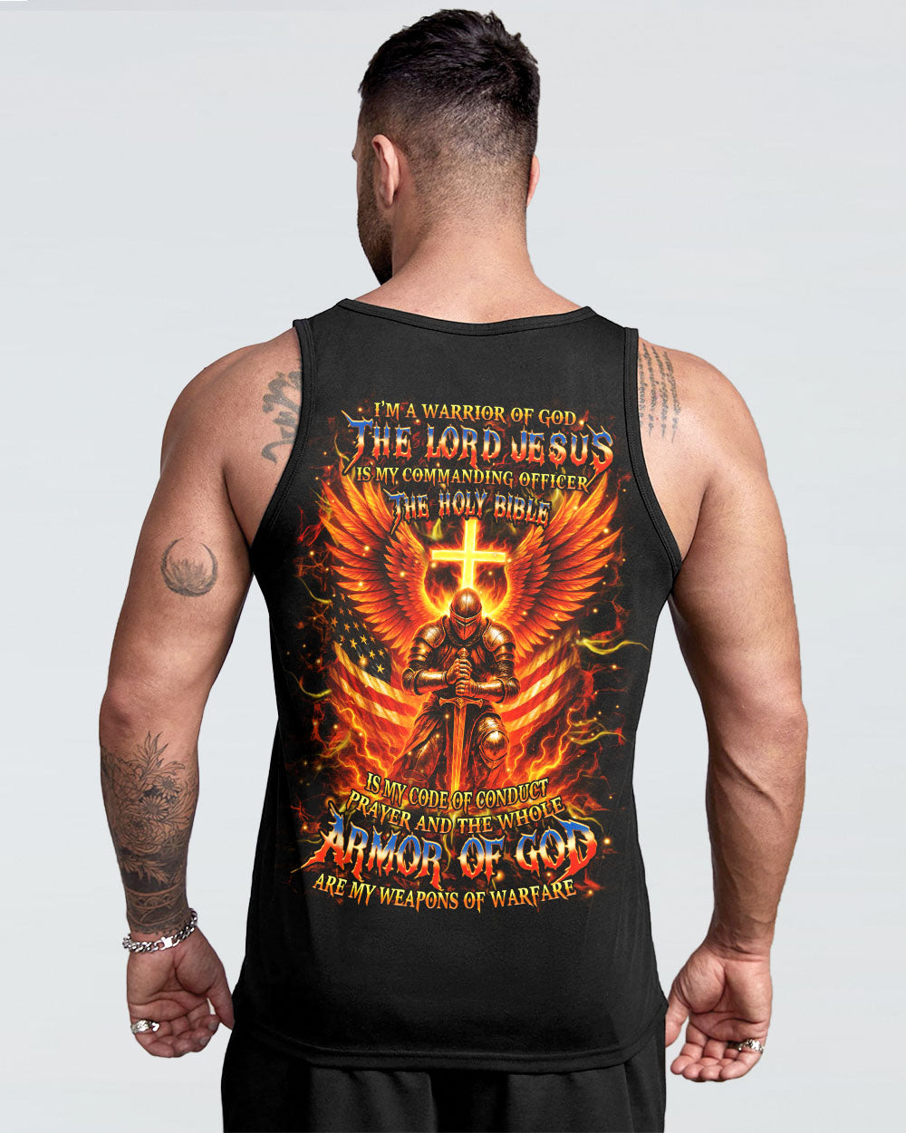 I'm A Warrior Of God Men's All Over Print Shirt - Yhhn1510251