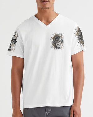Jesus Dropped The Charges Lion Men's All Over Print Shirt - Yhhn1608241