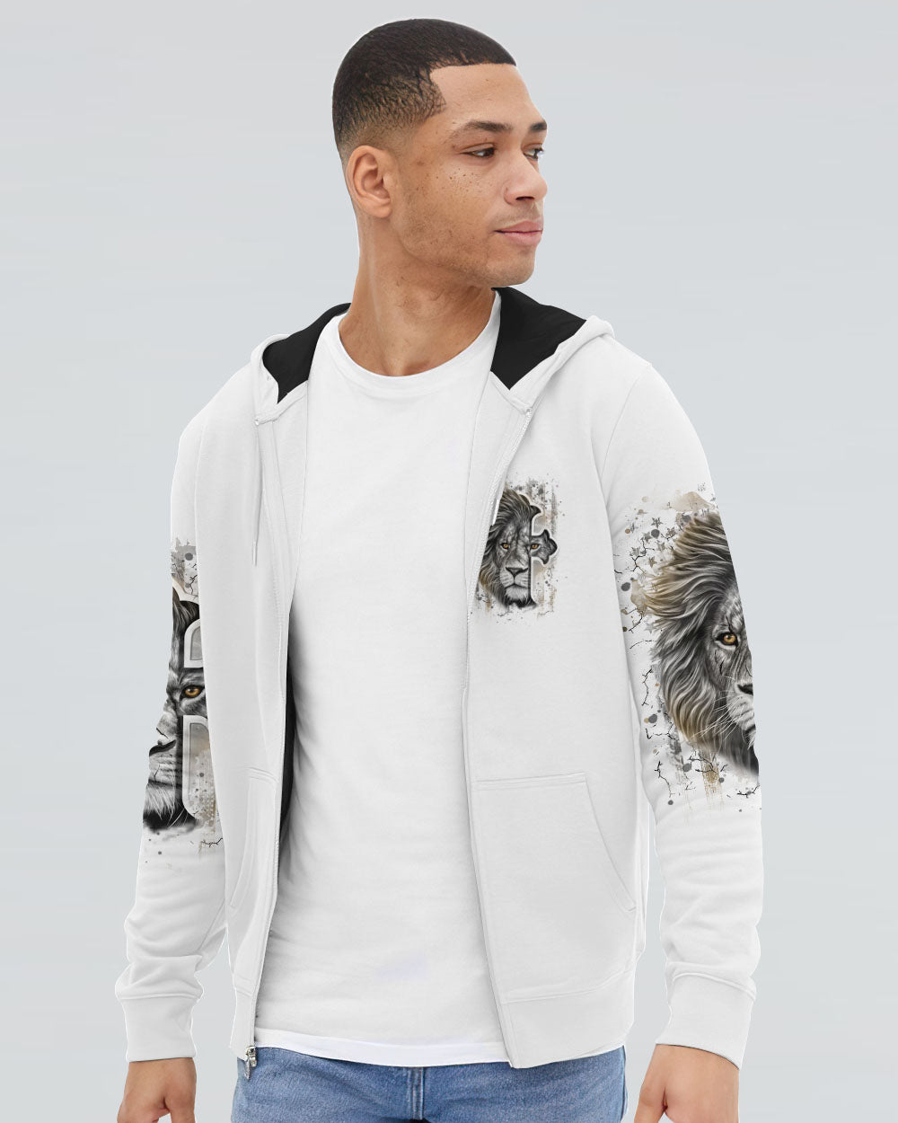 Jesus Dropped The Charges Lion Men's All Over Print Shirt - Yhhn1608241