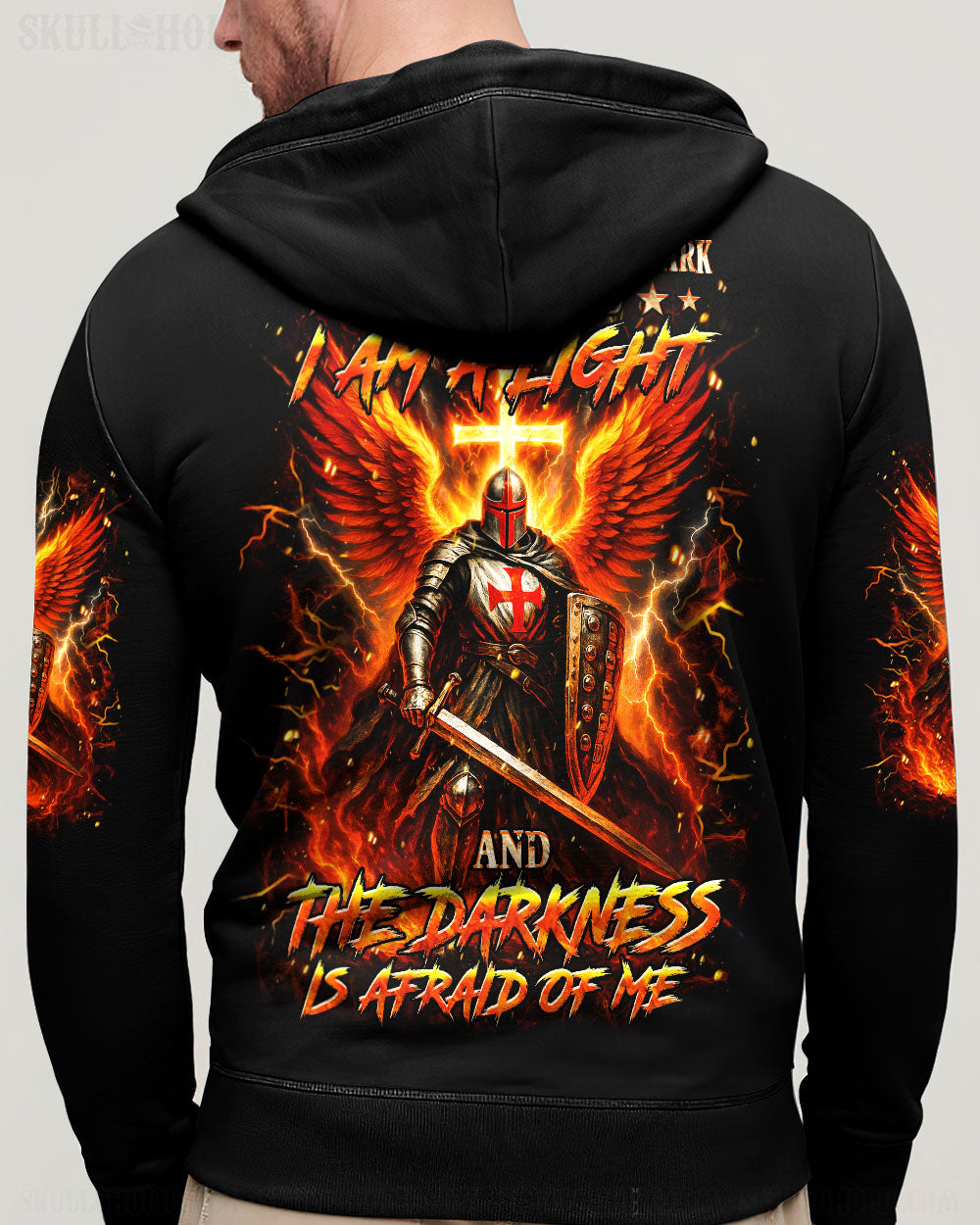 The Darkness Is Afraid Of Me Men's All Over Print Shirt - Yhhn1609252