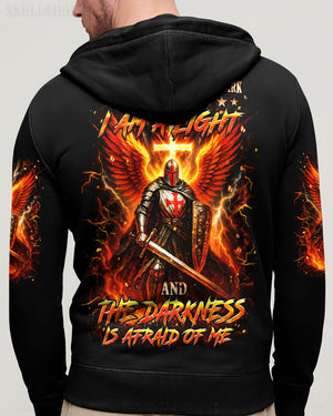 The Darkness Is Afraid Of Me Men's All Over Print Shirt - Yhhn1609252