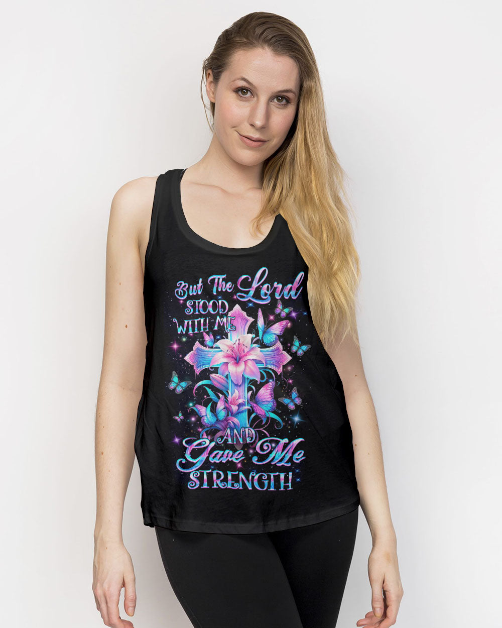 But The Lord Stood With Me Women's All Over Print Shirt - Yhhn1704244