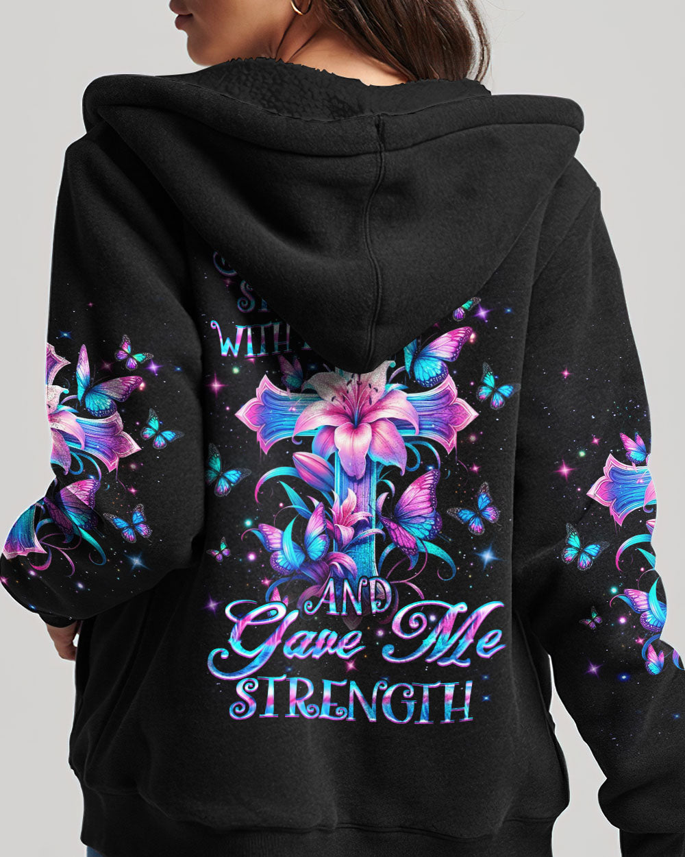 But The Lord Stood With Me Women's All Over Print Shirt - Yhhn1704244
