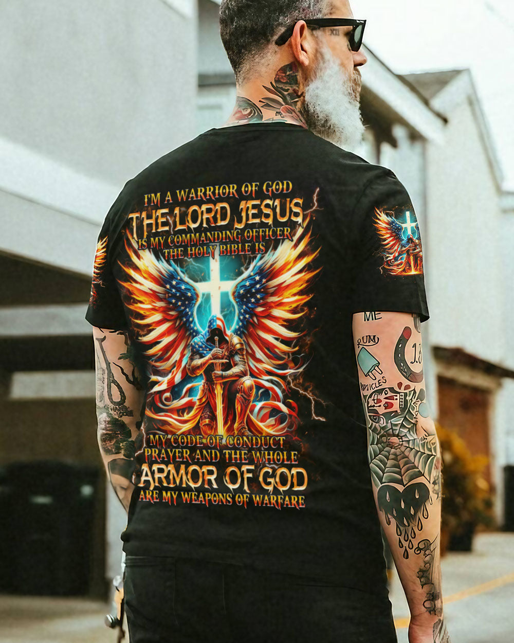 I'm A Warrior Of God Men's All Over Print Shirt - Yhhn1706242