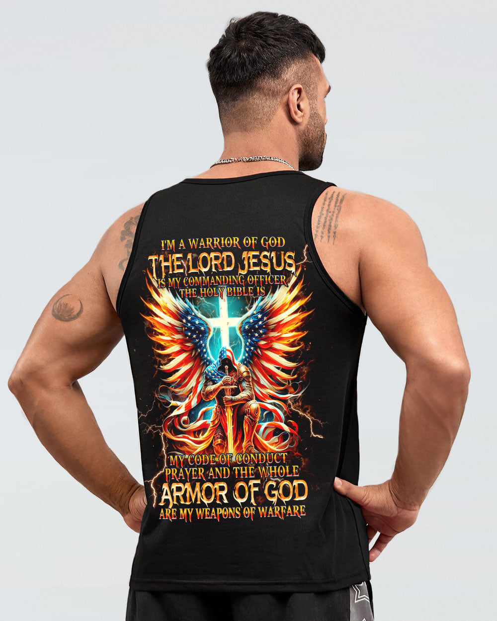 I'm A Warrior Of God Men's All Over Print Shirt - Yhhn1706242