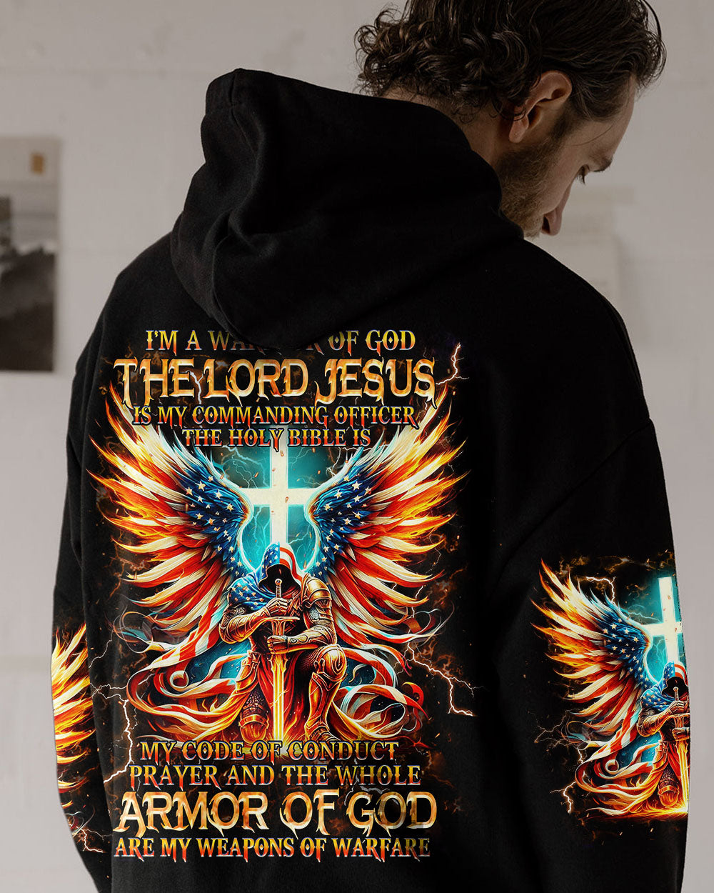 I'm A Warrior Of God Men's All Over Print Shirt - Yhhn1706242