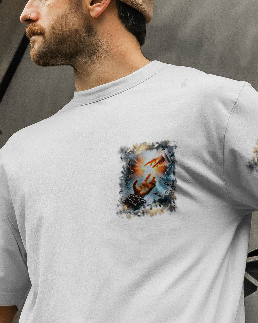 He Brought Me Out Of Darkness Men's All Over Print Shirt - Yhhn1707254