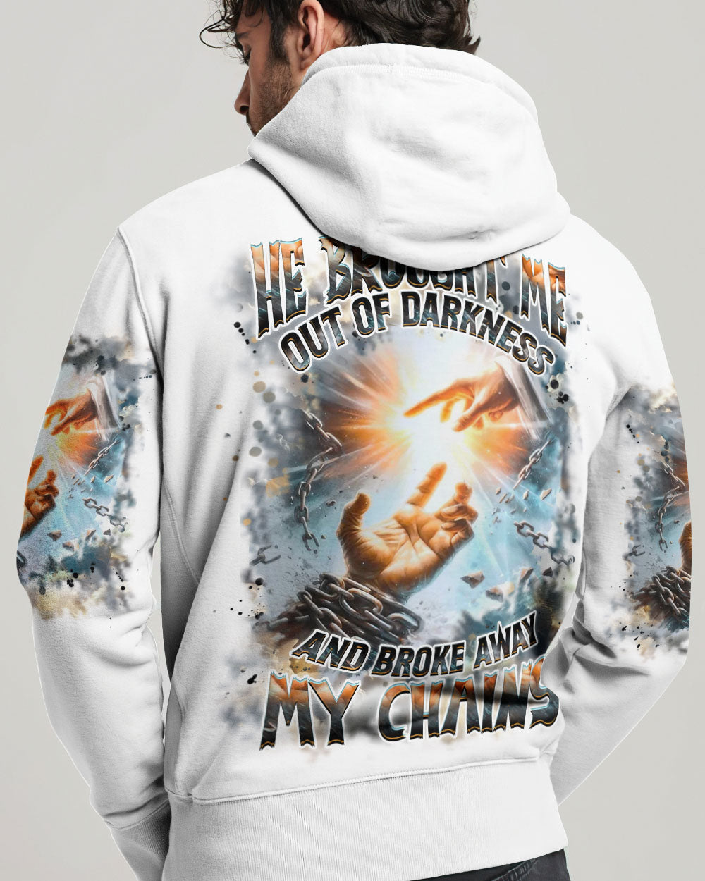 He Brought Me Out Of Darkness Men's All Over Print Shirt - Yhhn1707254