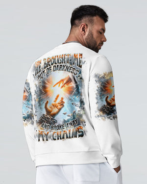 He Brought Me Out Of Darkness Men's All Over Print Shirt - Yhhn1707254