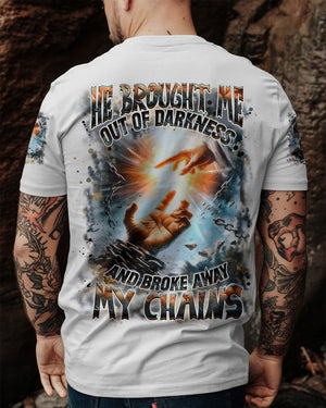 He Brought Me Out Of Darkness Men's All Over Print Shirt - Yhhn1707254