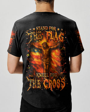Stand For The Flag Kneel For The Cross Men's All Over Print Shirt - Yhhn1806252