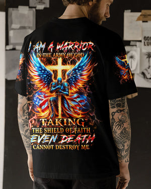 I Am A Warrior In The Army Of God Men's All Over Print Shirt - Yhhn1807243