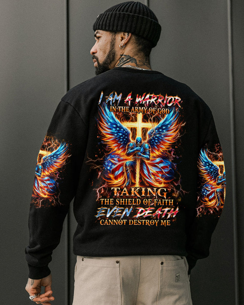 I Am A Warrior In The Army Of God Men's All Over Print Shirt - Yhhn1807243