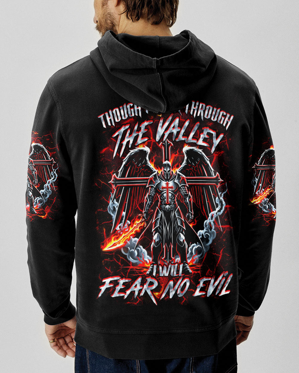 I Will Fear No Evil Warrior Men's All Over Print Shirt - Yhhn1811252