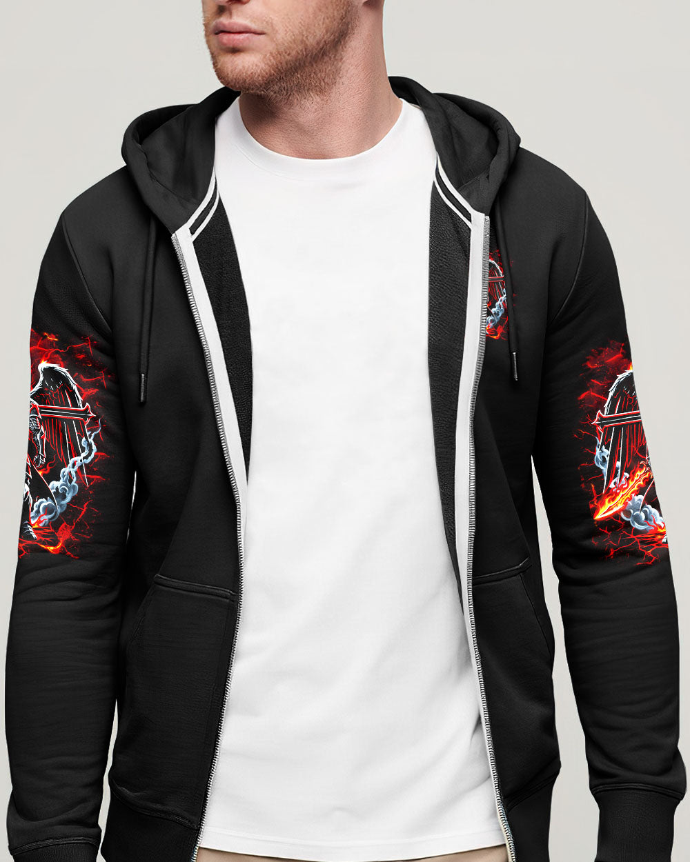 I Will Fear No Evil Warrior Men's All Over Print Shirt - Yhhn1811252