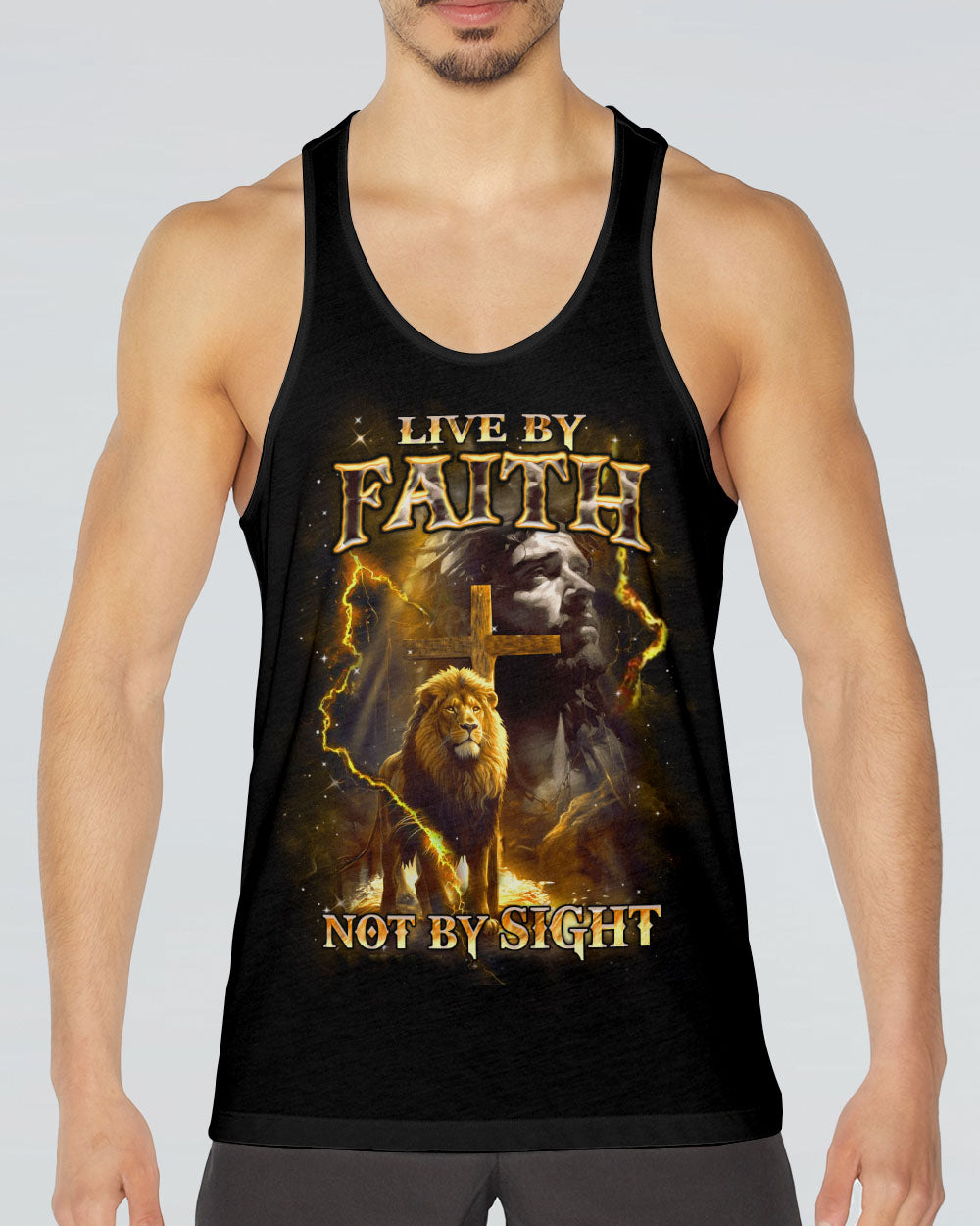 Live By Faith Not By Sight Men's All Over Print Shirt - Yhhn1902252