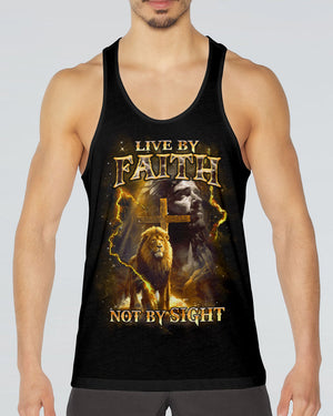 Live By Faith Not By Sight Men's All Over Print Shirt - Yhhn1902252