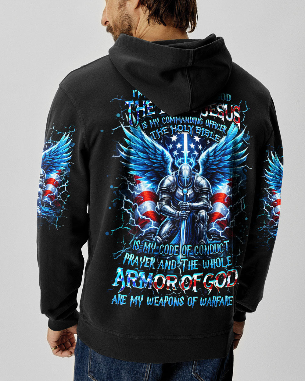I'm A Warrior Of God Men's All Over Print Shirt - Yhhn1911243