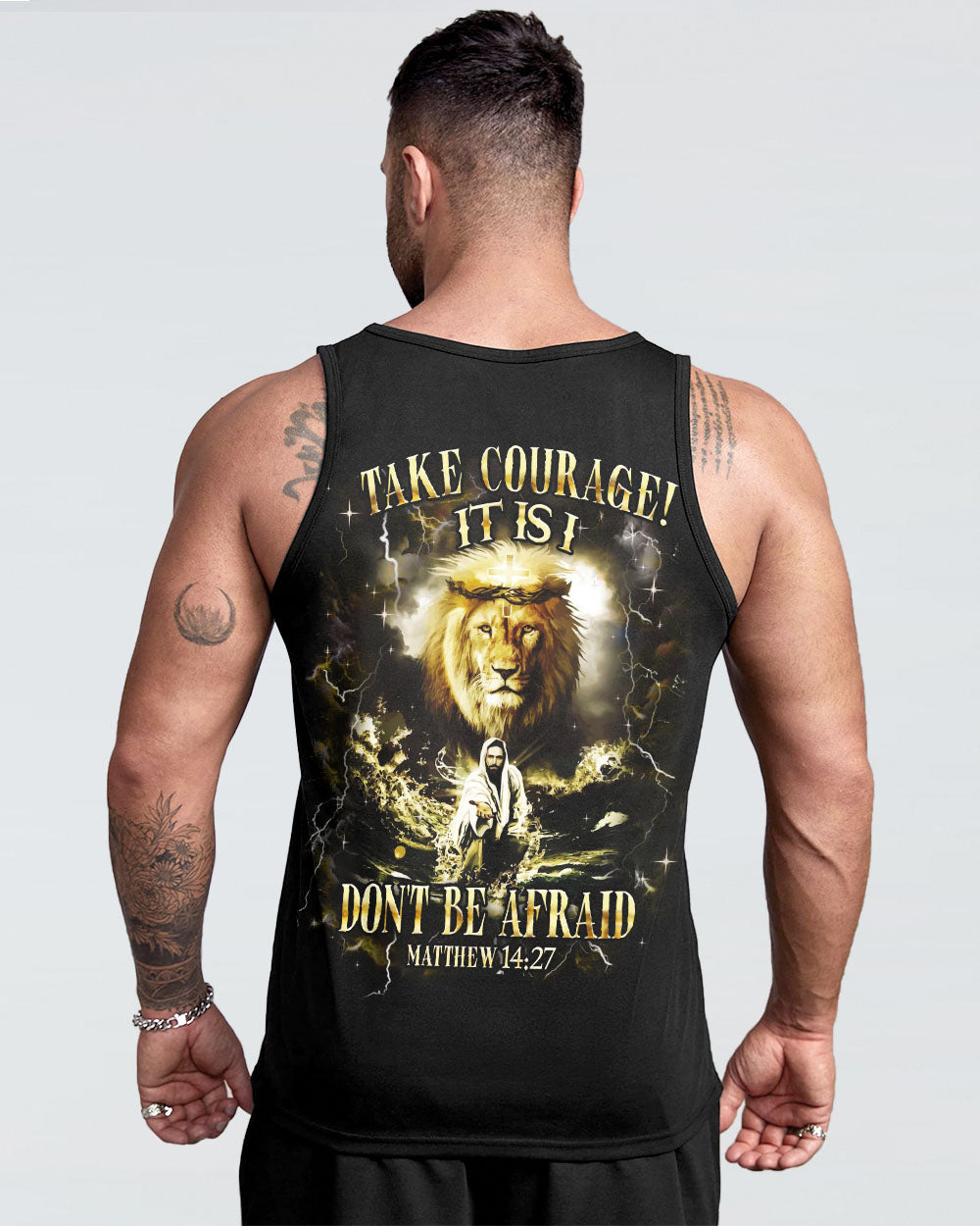 Take Courage It Is I Lion Jesus Men's All Over Print Shirt - Yhhn1911252