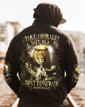 Take Courage It Is I Lion Jesus Men's All Over Print Shirt - Yhhn1911252