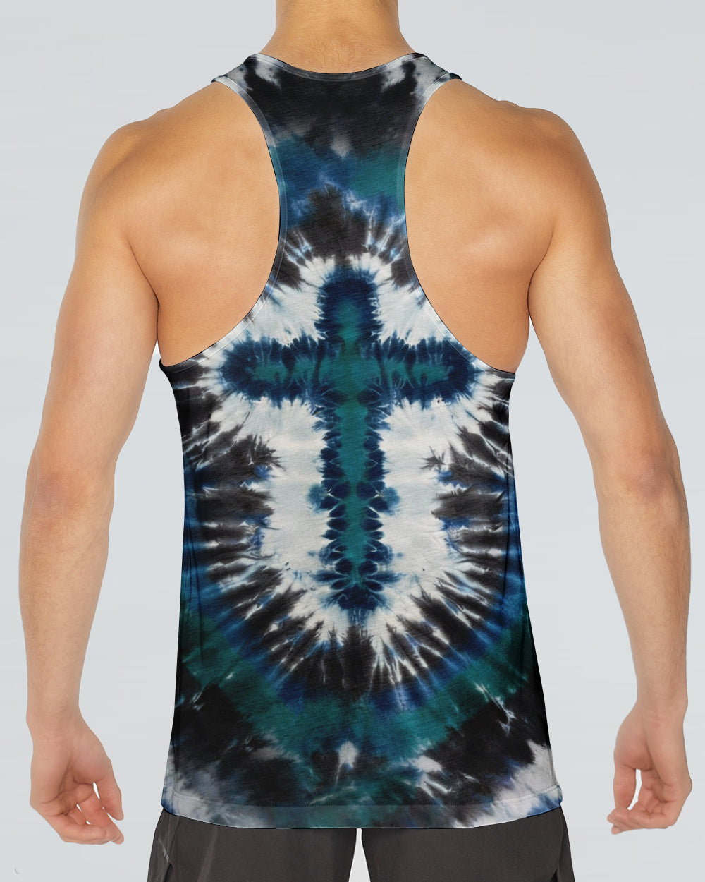 Tie Dye Cross Men's All Over Print Shirt - Yhhn1912252