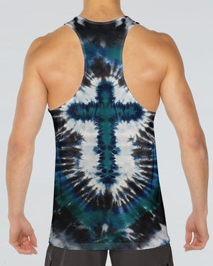Tie Dye Cross Men's All Over Print Shirt - Yhhn1912252