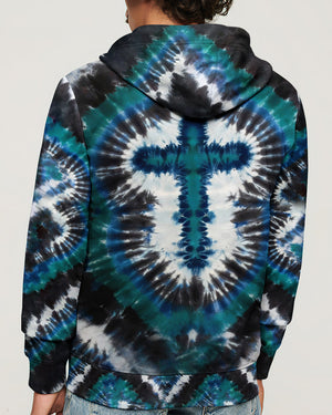 Tie Dye Cross Men's All Over Print Shirt - Yhhn1912252