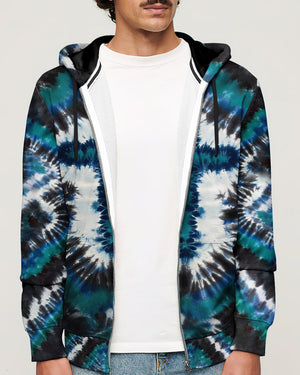 Tie Dye Cross Men's All Over Print Shirt - Yhhn1912252