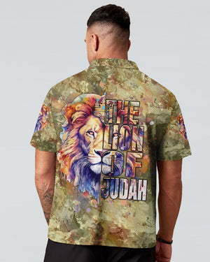 Jesus Lion of Judah Christian Men's All Over Print Shirt - Yhhn2006243