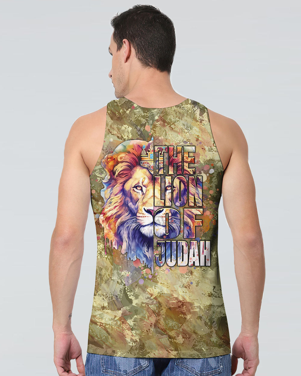 Jesus Lion of Judah Christian Men's All Over Print Shirt - Yhhn2006243