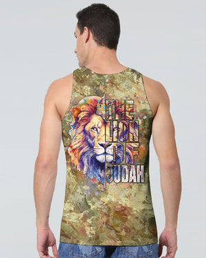 Jesus Lion of Judah Christian Men's All Over Print Shirt - Yhhn2006243