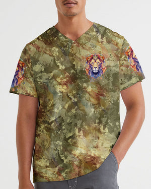 Jesus Lion of Judah Christian Men's All Over Print Shirt - Yhhn2006243