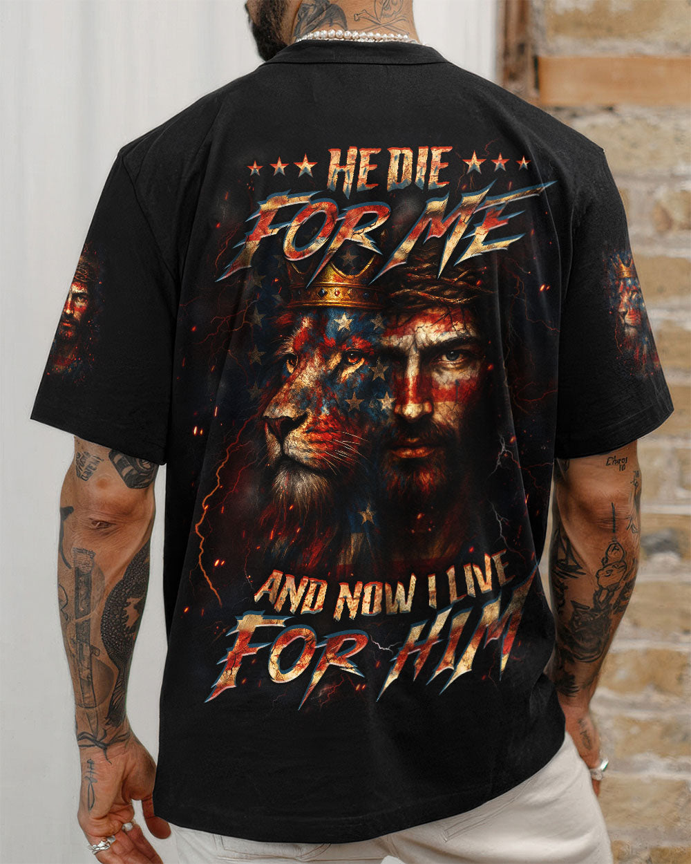 He Died For Me Men's All Over Print Shirt - Yhhn2006253