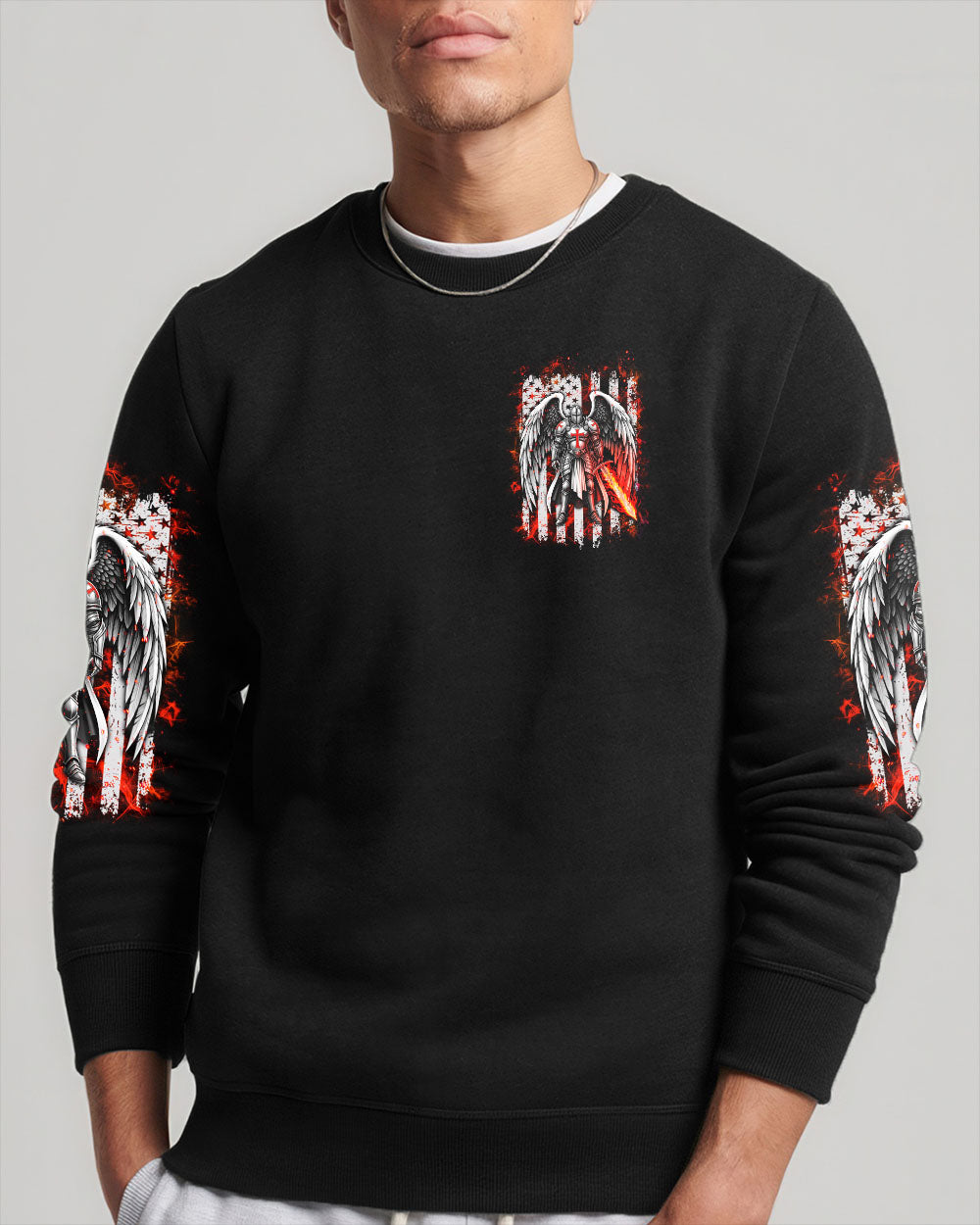 The Jesus Inside Me Is Stronger   Warrior Men's All Over Print Shirt - Yhhn2011251