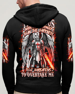 The Jesus Inside Me Is Stronger   Warrior Men's All Over Print Shirt - Yhhn2011251