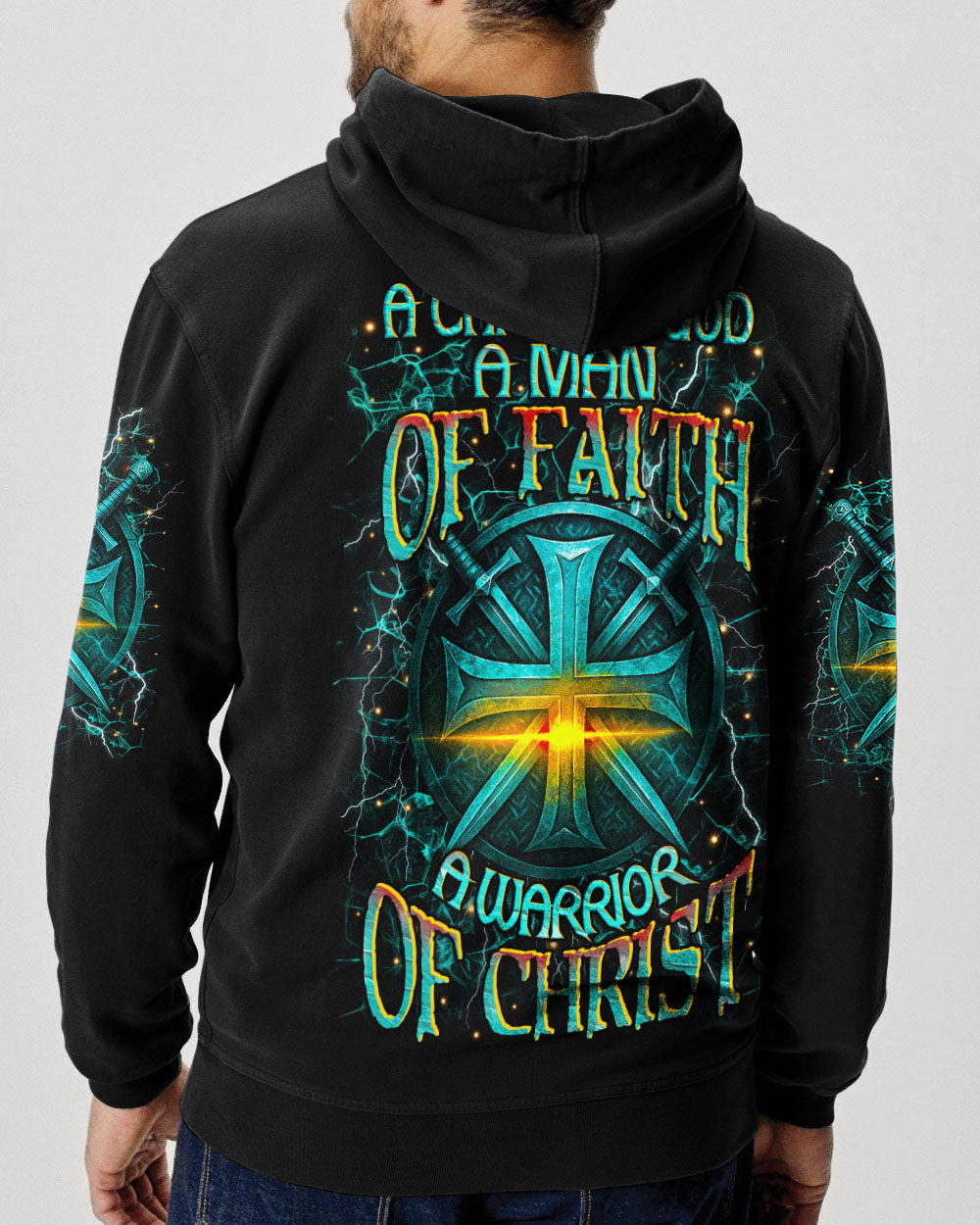 A Warrior Of Christ Men's All Over Print Shirt - Yhhn2107254