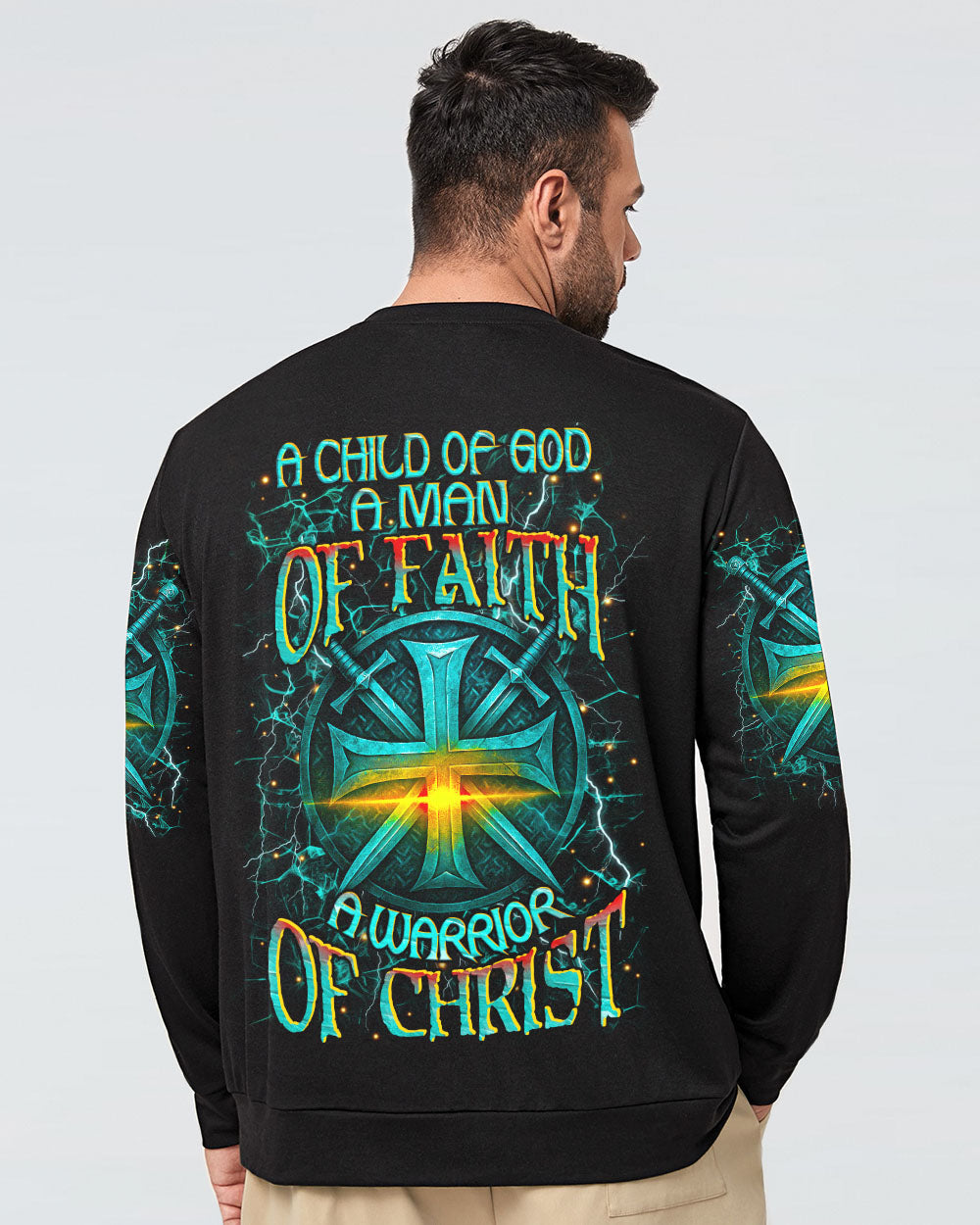 A Warrior Of Christ Men's All Over Print Shirt - Yhhn2107254