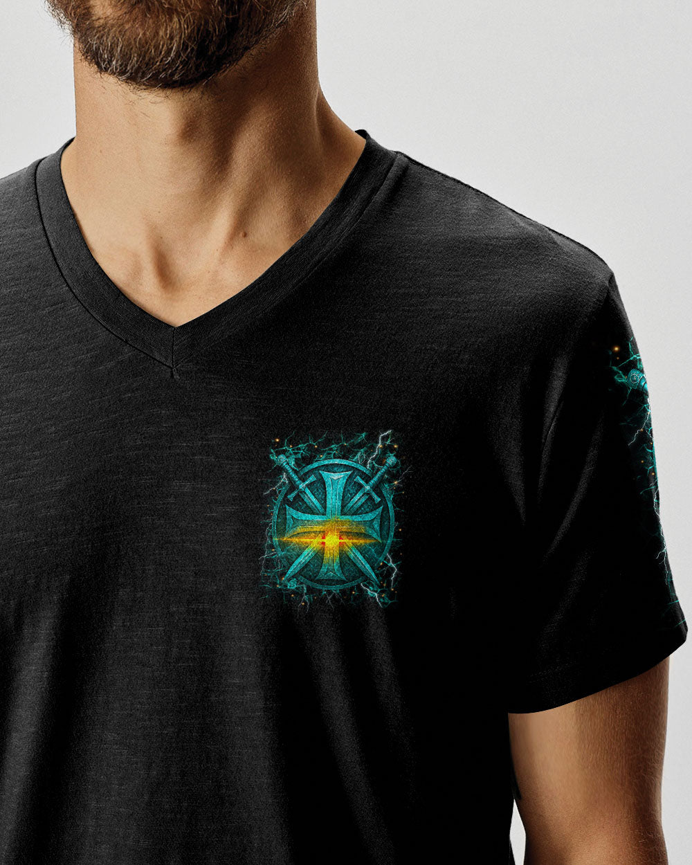 A Warrior Of Christ Men's All Over Print Shirt - Yhhn2107254