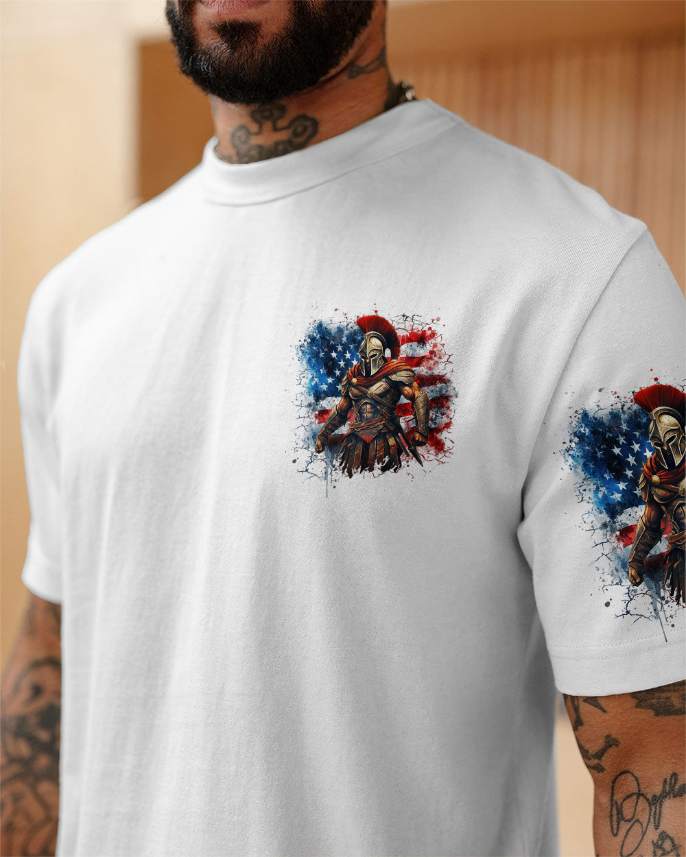 A Warrior Of Christ Men's All Over Print Shirt - Yhhn2209254