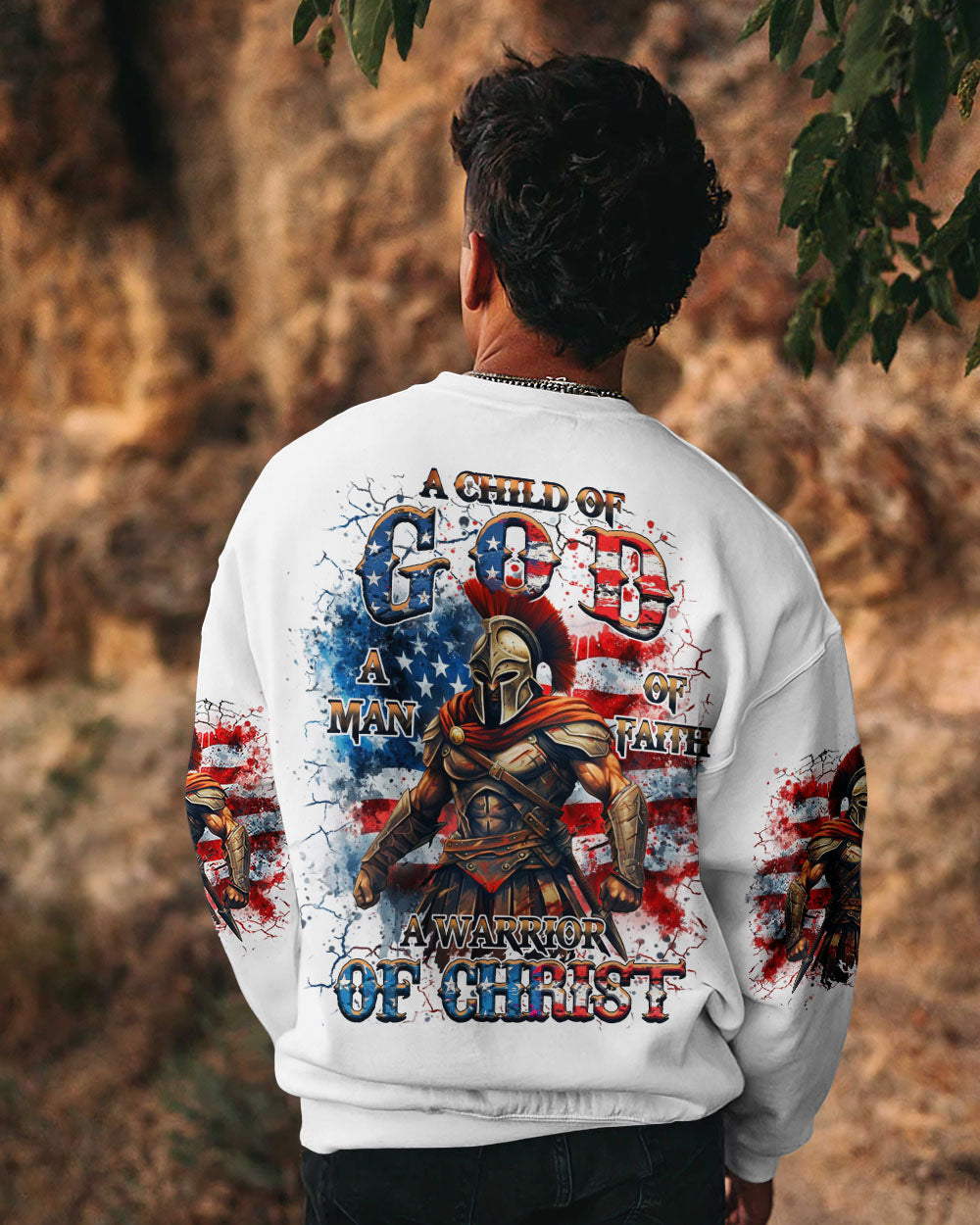 A Warrior Of Christ Men's All Over Print Shirt - Yhhn2209254