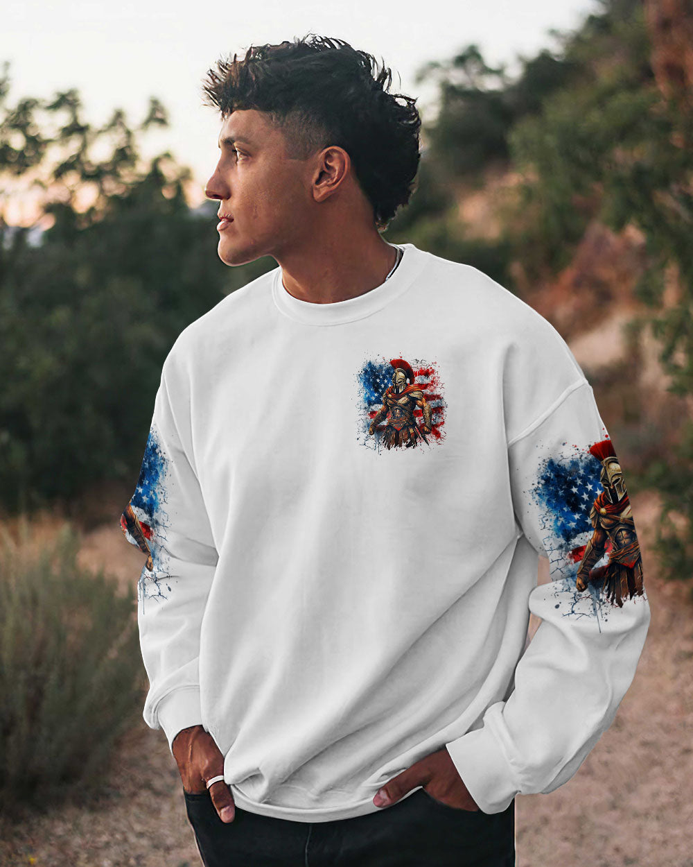 A Warrior Of Christ Men's All Over Print Shirt - Yhhn2209254