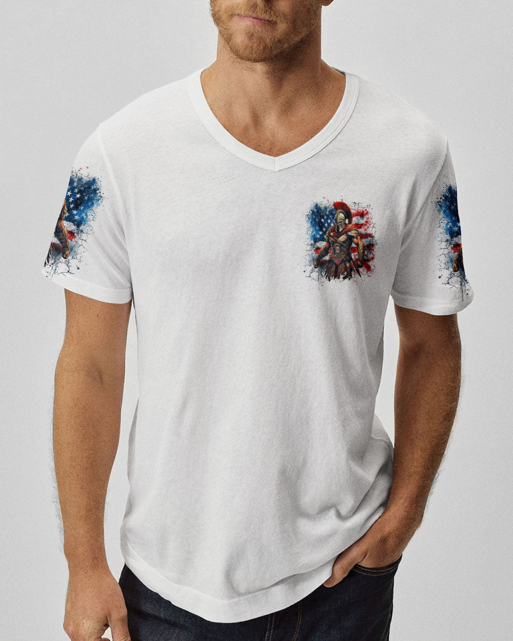 A Warrior Of Christ Men's All Over Print Shirt - Yhhn2209254