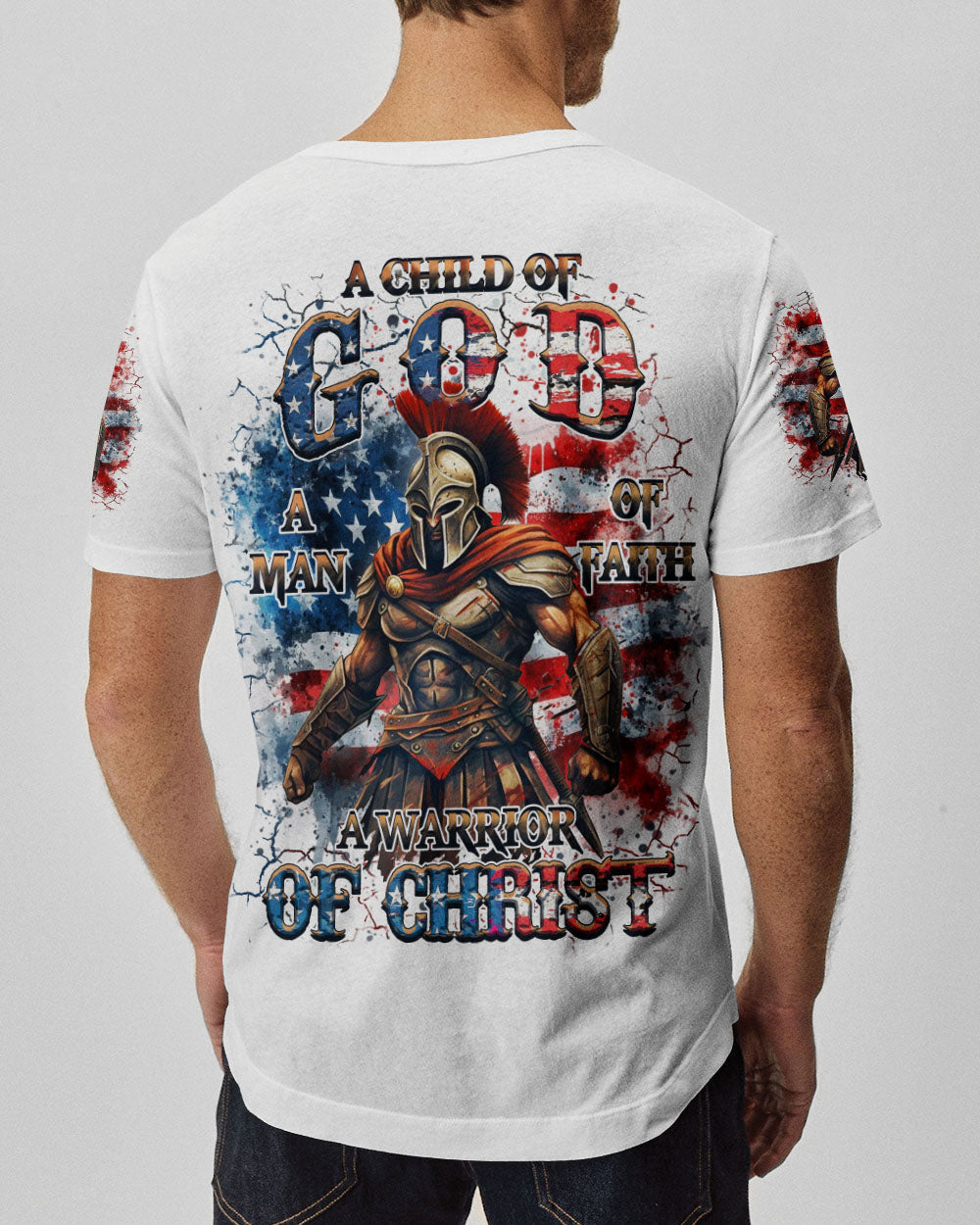 A Warrior Of Christ Men's All Over Print Shirt - Yhhn2209254